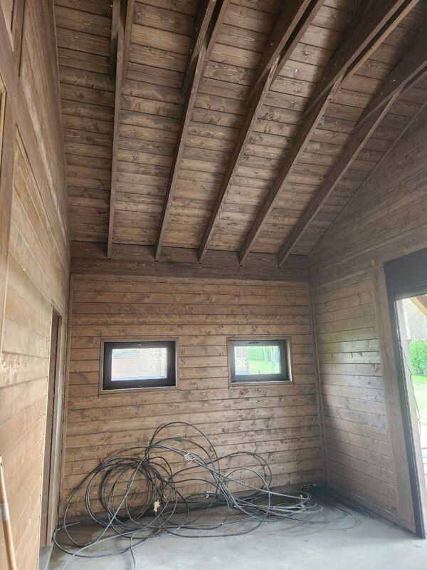 Навес для машин с хозблоком КРОНВЕРК 