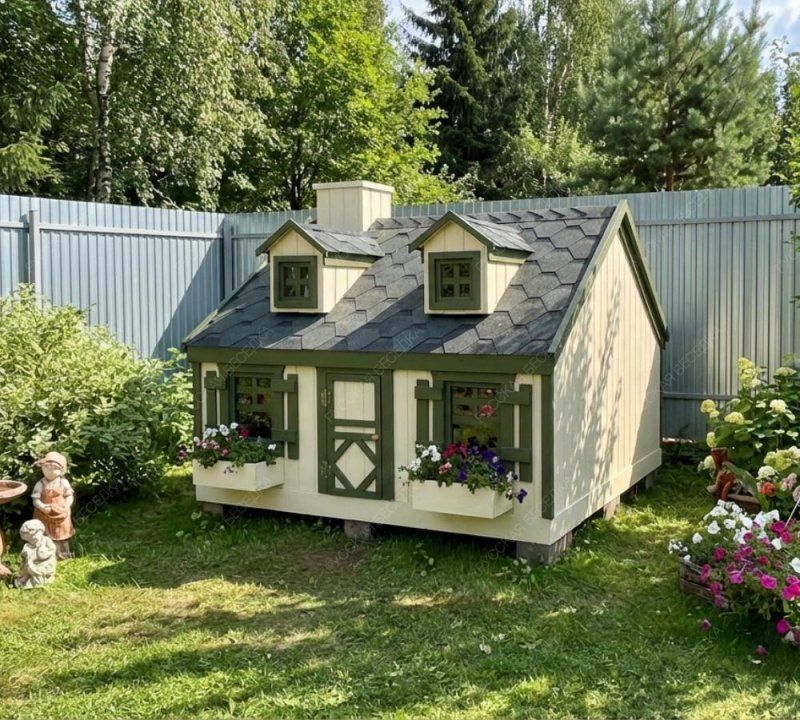 Детский домик ДЕТСКИЙ ДВОР