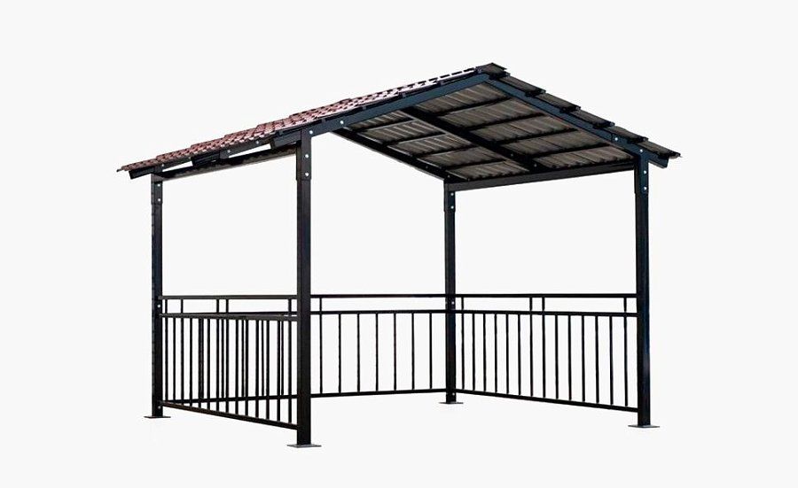 Навес-беседка для мангала Атлант 4.2