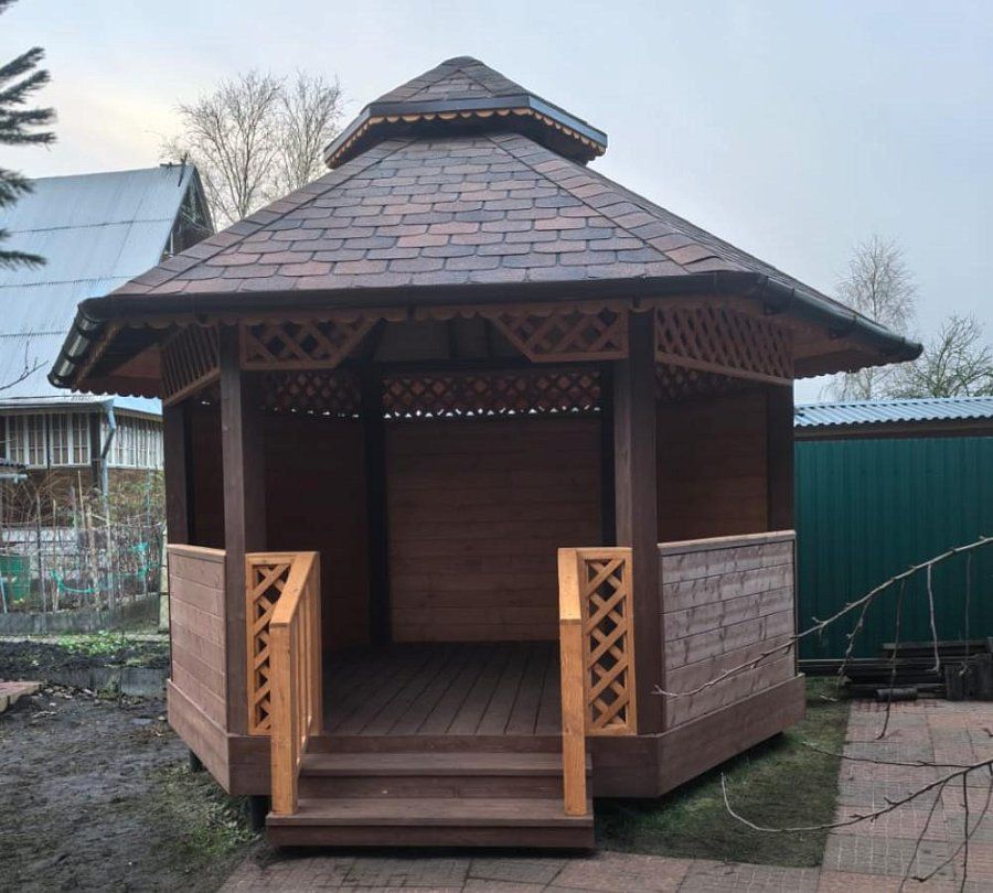 Шестигранная беседка КАНТИ