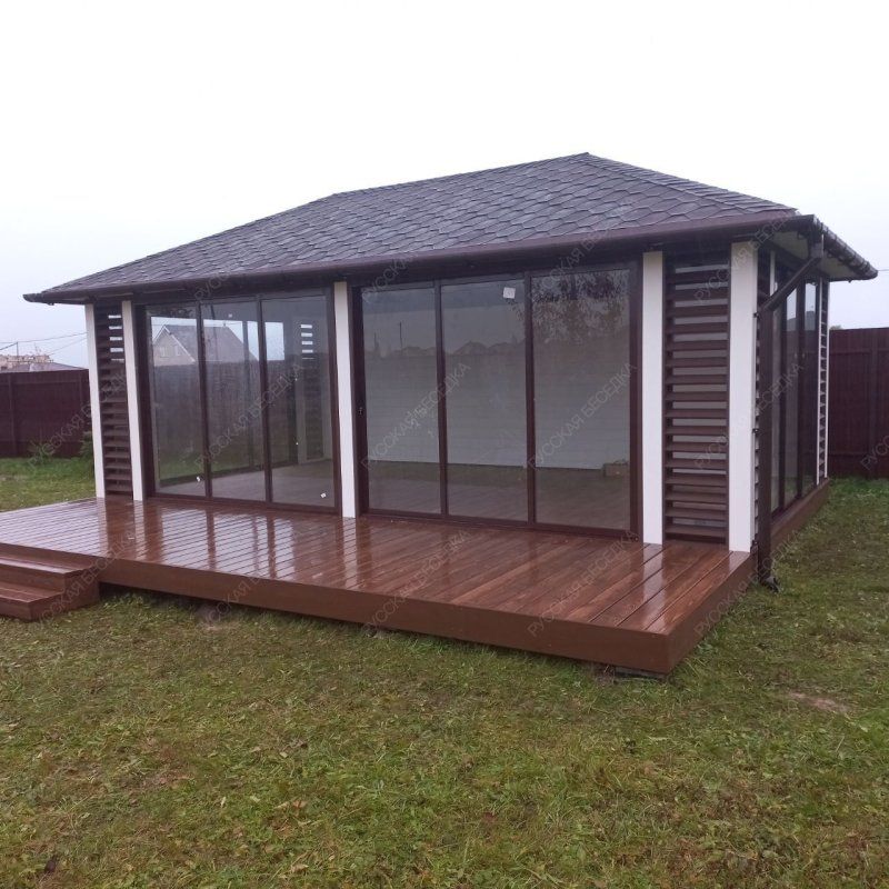 Застекленная беседка БАЛТИЙСКАЯ