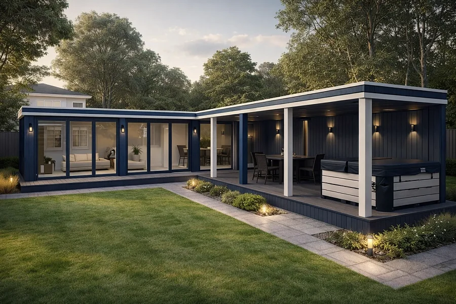 Угловая беседка Сонесия