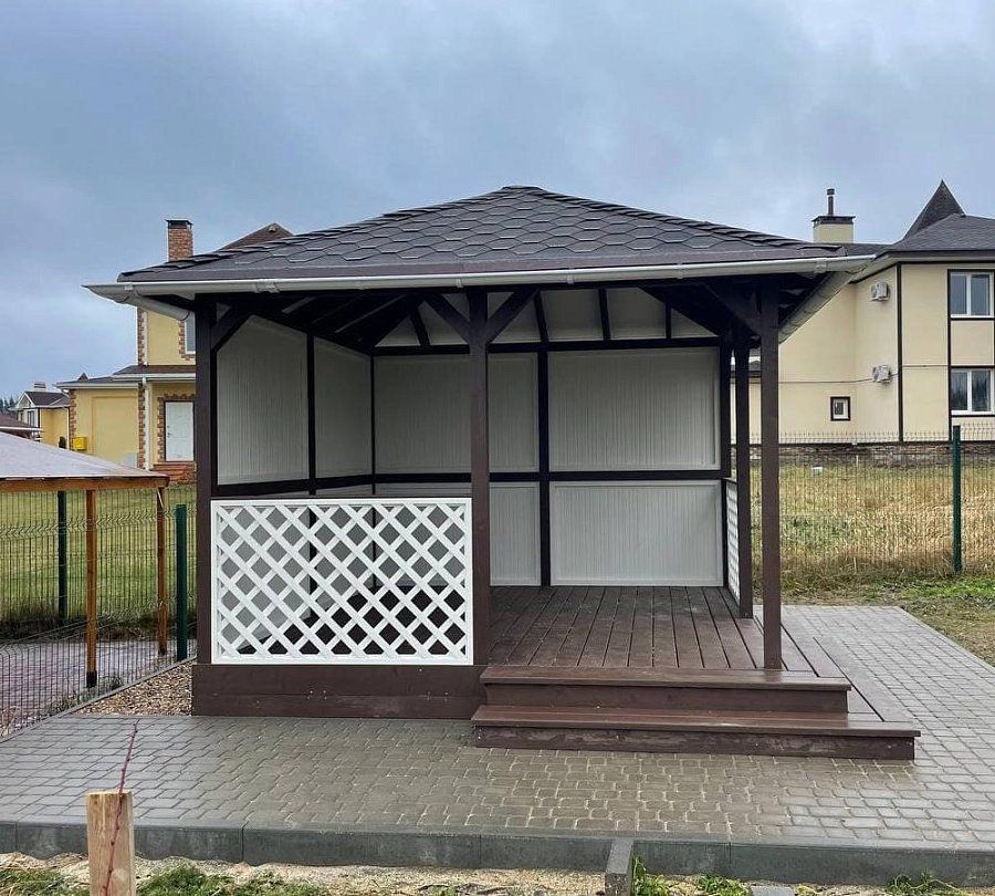 Квадратная беседка ВЕСНА