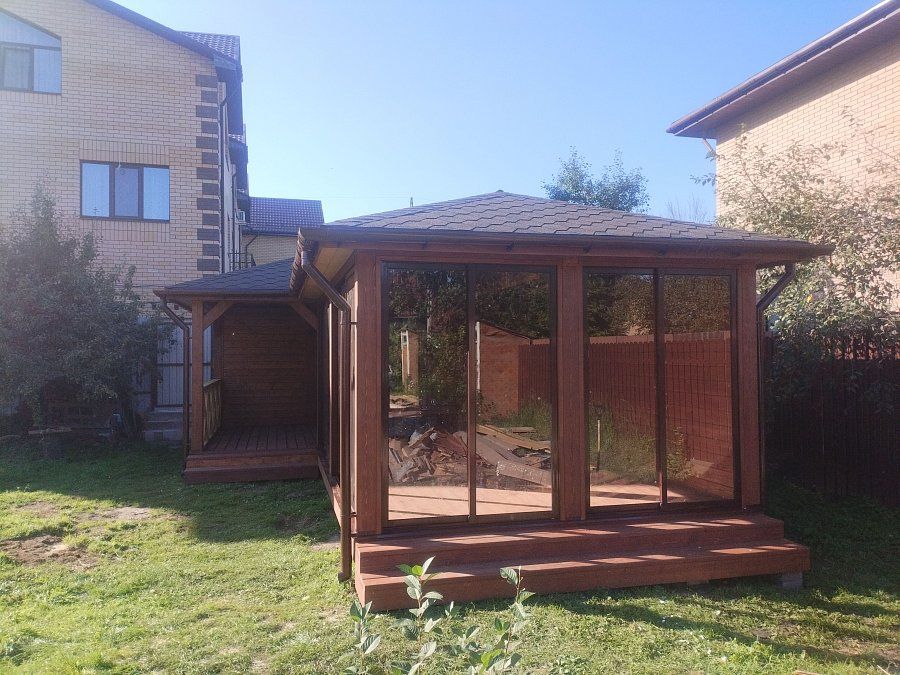 Угловая беседка ГРЕЙС