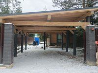 Навес односкатный ВЕСТВУД