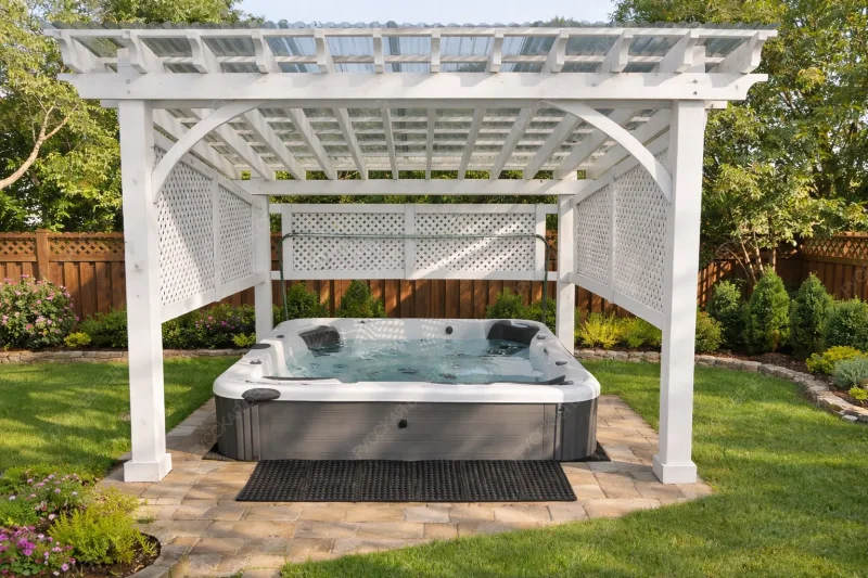 Пергола для бассейна Отдых