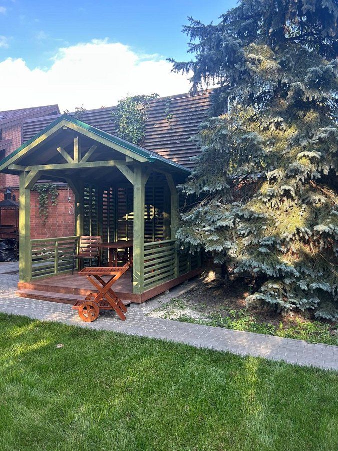 Прямоугольная беседка ЛОЗА