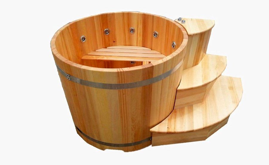 Купель круглая из кедра д150 NK415 1.5х1.51х1.2